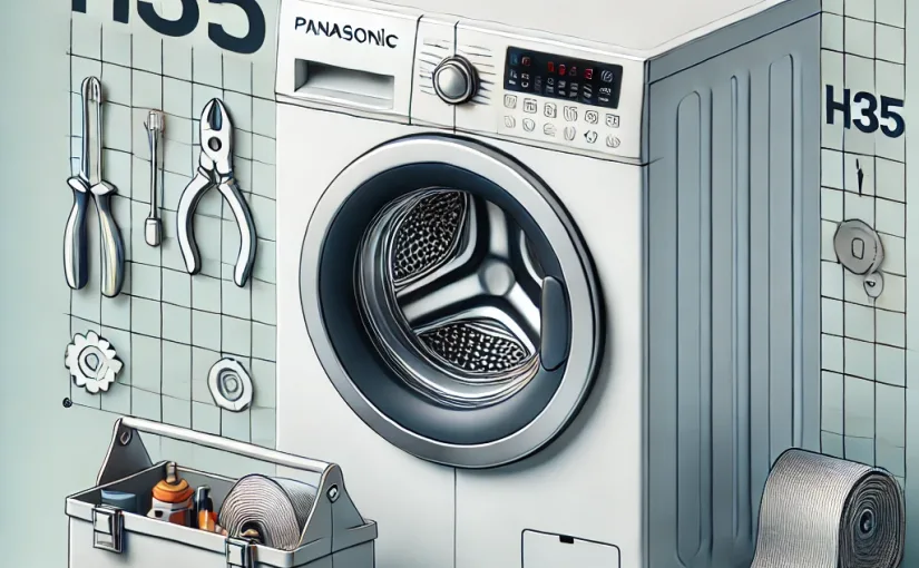 【家電】Panasonic洗濯機NA-VX800ALのH35エラー解決！1時間でできるベルト交換法
